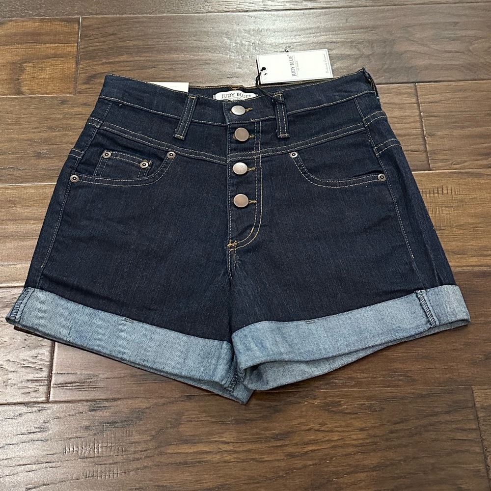 NWT Judy Blue High Waist Shorts Womens Small